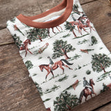 Equestrian Long BeeJamas