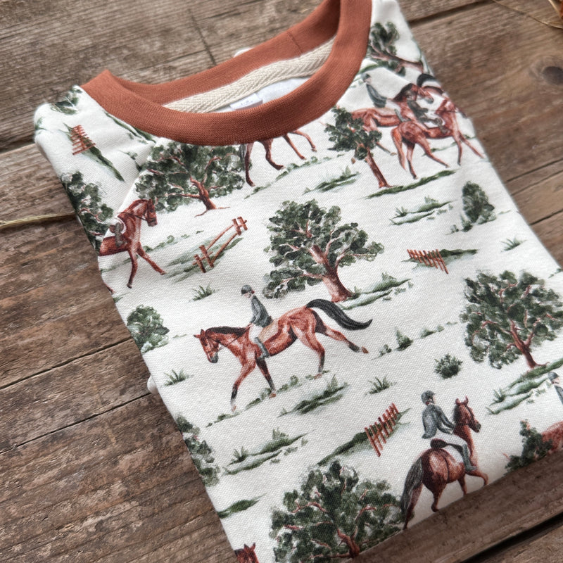 Equestrian Long BeeJamas