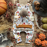 Harvest Garden Long Romper