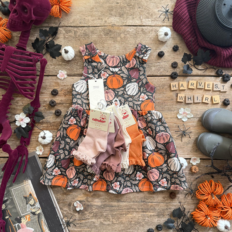 Harvest Whirl | Style With Bee | Socks
