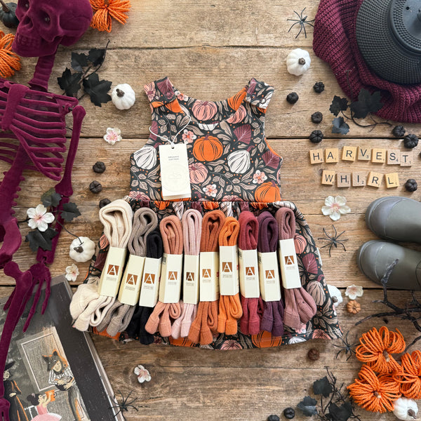 Harvest Whirl | Style With Bee | Tights