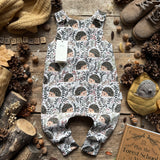 Hedgehog Hideaway Long Romper