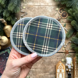 Highland Tartan Breast Pads