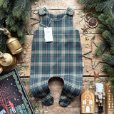 Highland Tartan Footed Romper