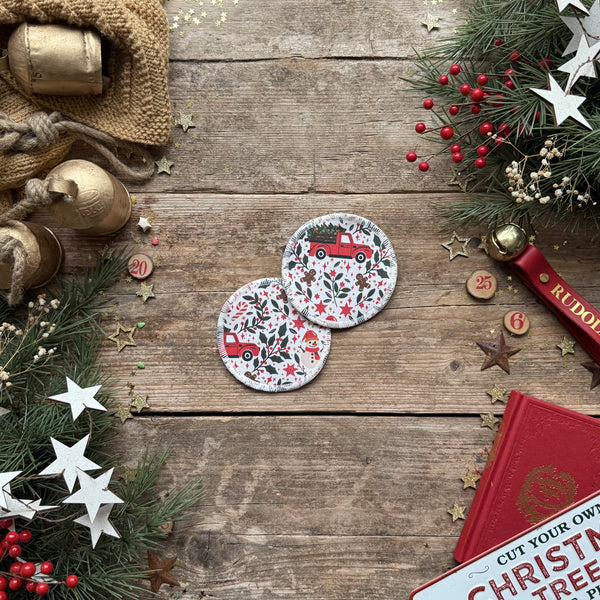 Holiday Truck Breast Pads