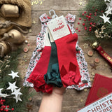 Holiday Truck Bloomer Romper