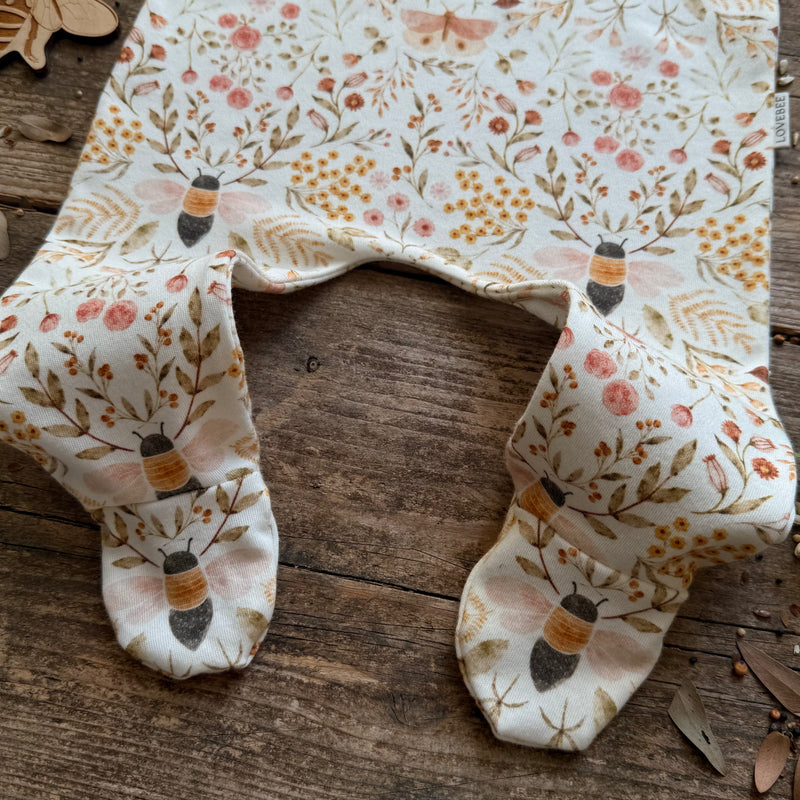 Honey Blooms Footed Romper | Ready To Post