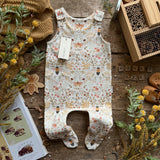 Honey Blooms Footed Romper | Ready To Post