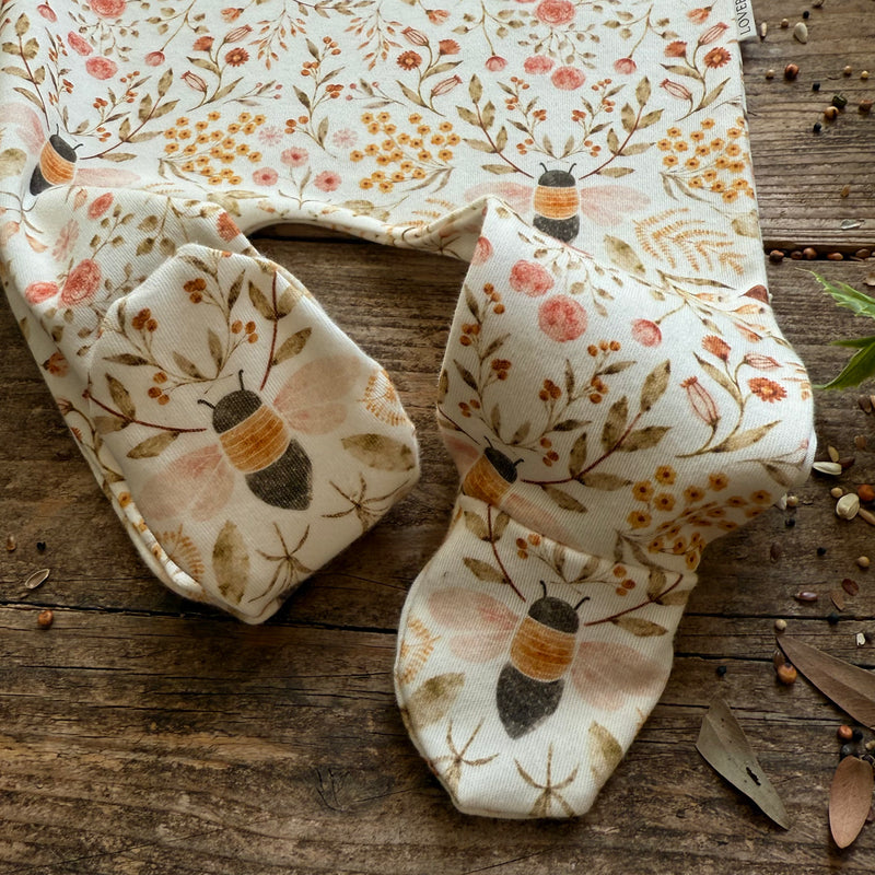 Honey Blooms Footed Romper | Ready To Post