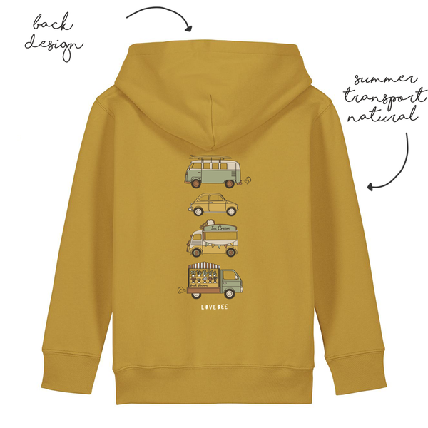 LoveBee Hoodie | Transport | Mustard