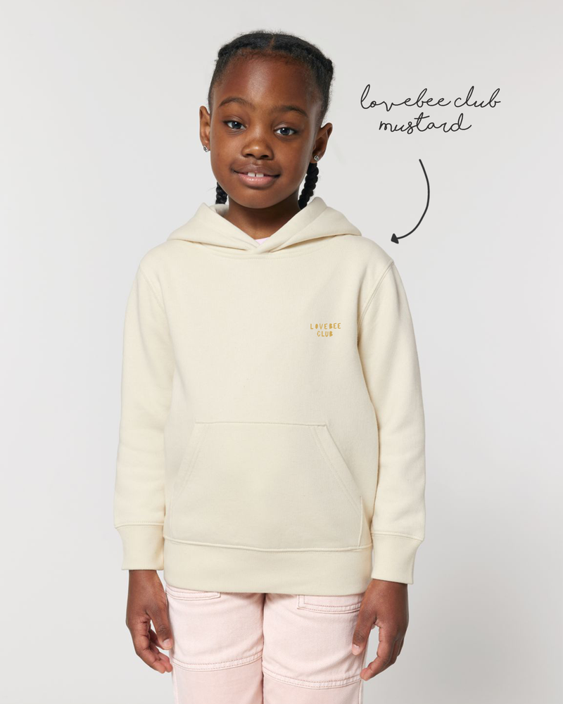 LoveBee Club Hoodie | Natural Raw