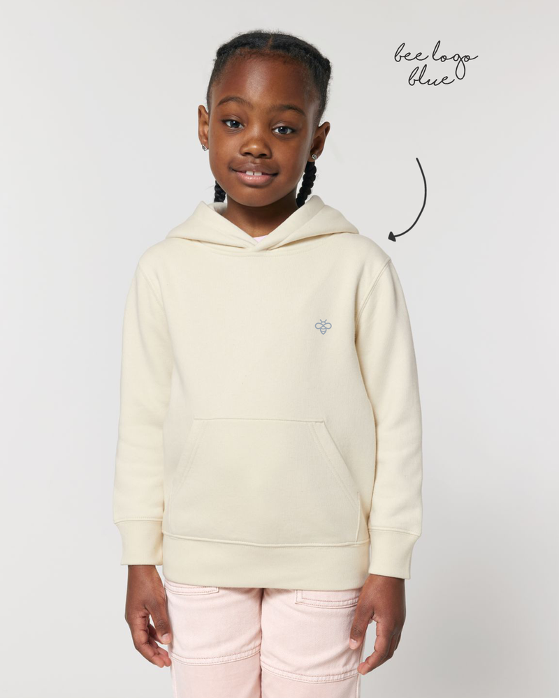 LoveBee Hoodie | Life Is A Wave | Natural Raw