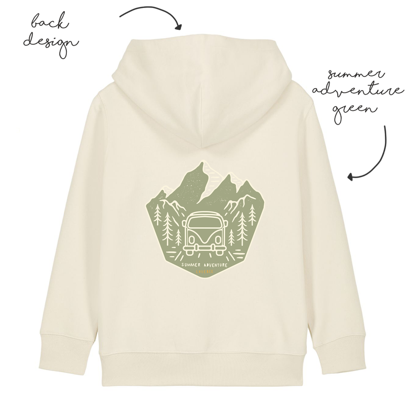 LoveBee Hoodie | Summer Adventure | Natural Raw