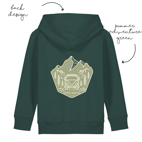 LoveBee Hoodie | Summer Adventure | Sea Green