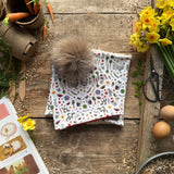Hop, Skip & Grow Printed Snood