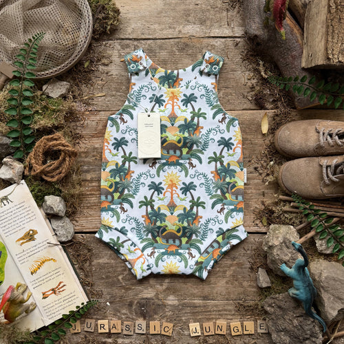 Jurassic Jungle Bloomer Romper