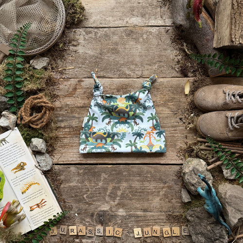 Jurassic Jungle Knotted Hats