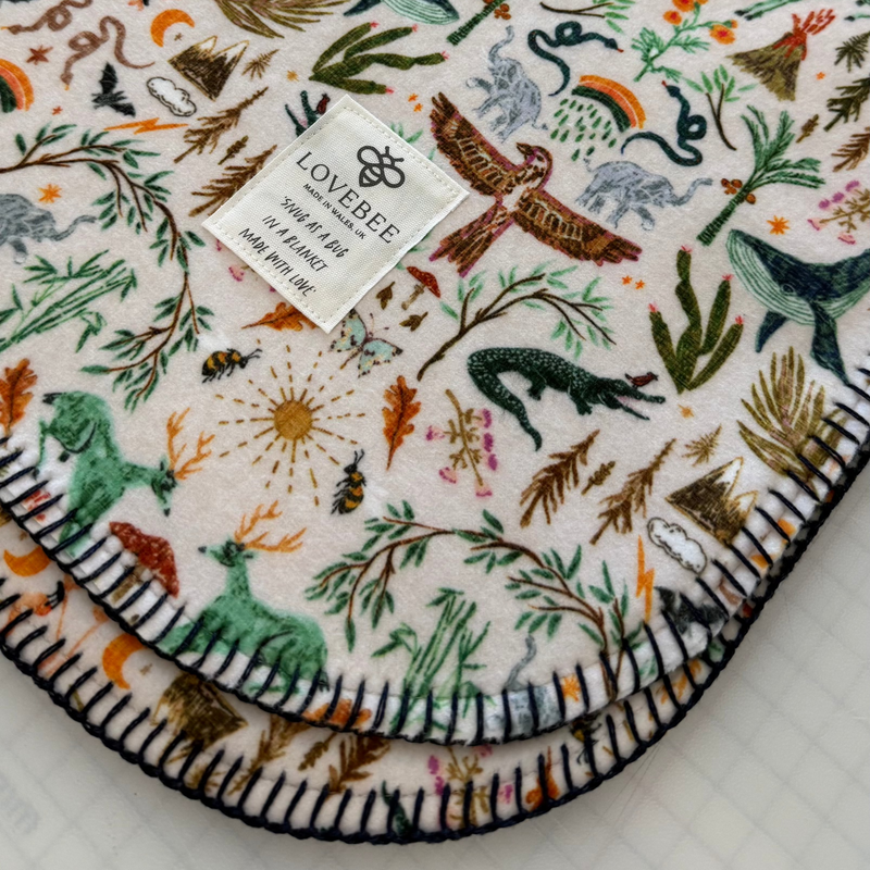 Kingdoms Eco Fleece Pram Blanket