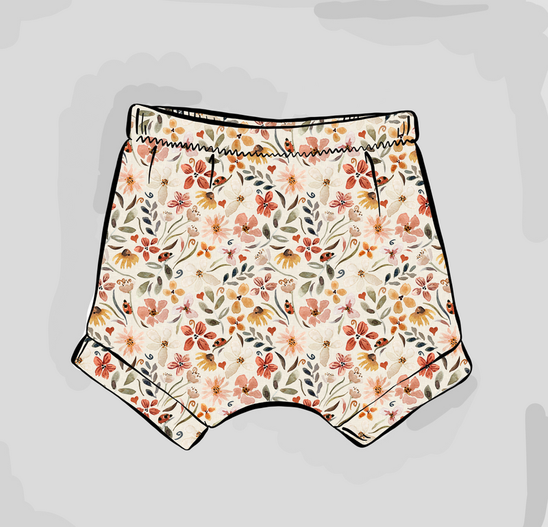 Ladybird Floral Shorts | Ready To Post
