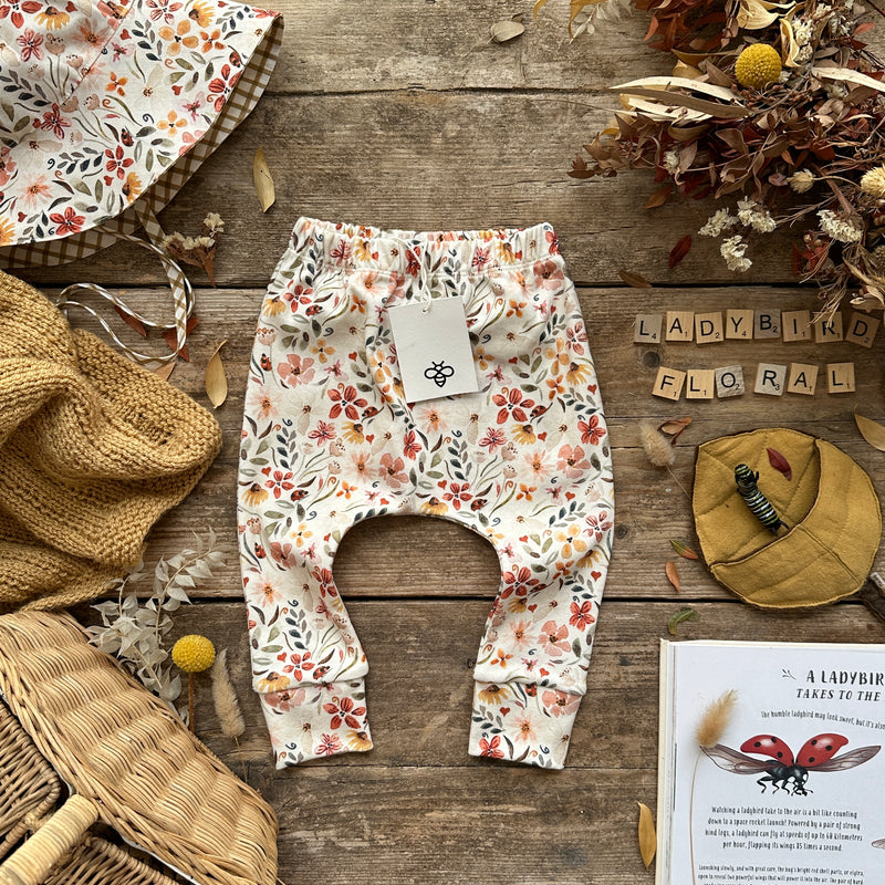 Ladybird Floral Harem Leggings | Ready To Post