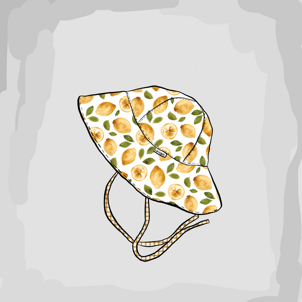 Lemony Lemons Summer Hat