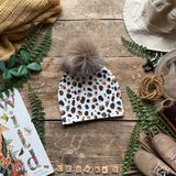 Leopard Bobble Hat