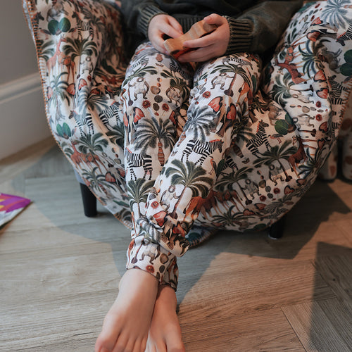 Safari Storybook Slim Leggings