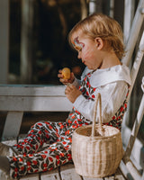 Strawberry Serve Long Romper