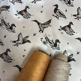 Cream Mallard Teddy Blanket