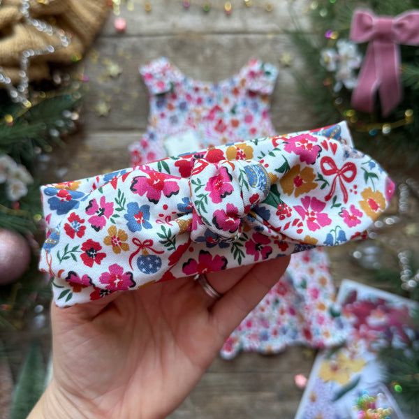Merry Meadow Knot Bow Headband