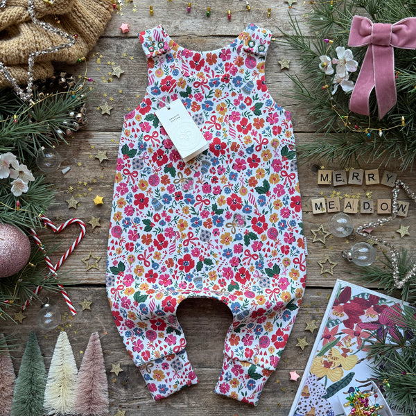 Merry Meadow Long Romper | Stock