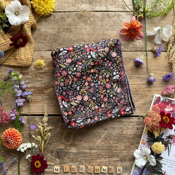 Midsummer Nights Eco Fleece Pram Blanket