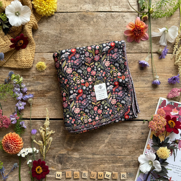 Midsummer Nights Eco Fleece Pram Blanket