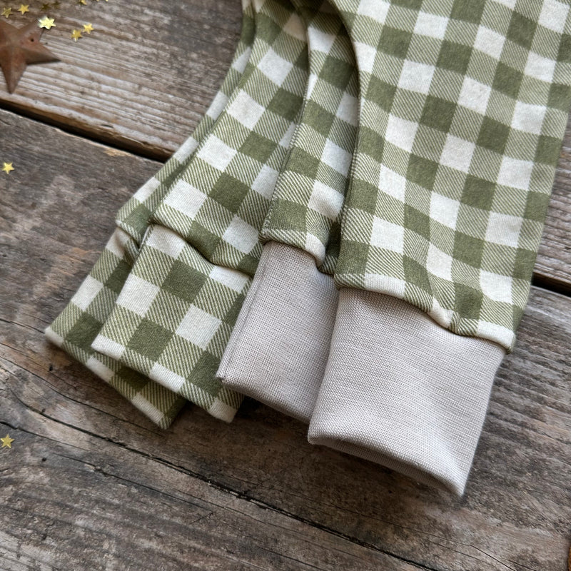 Moss Check Slim Leggings