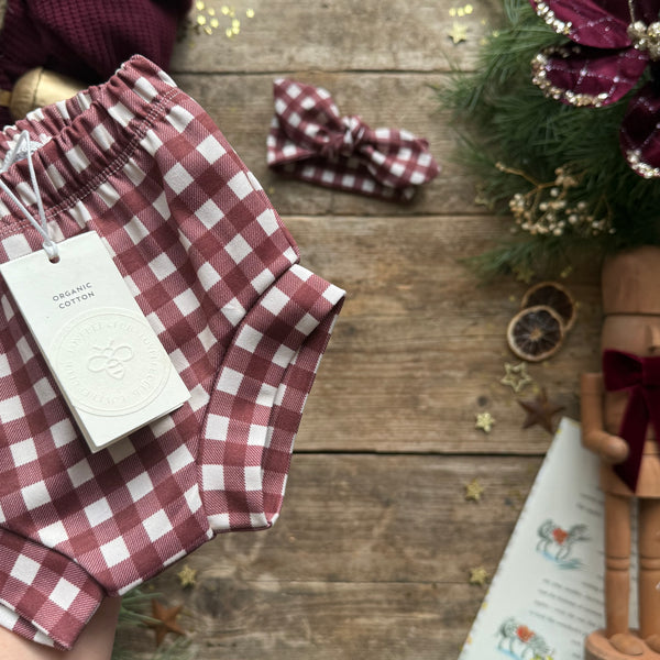 Mulberry Check Bloomers