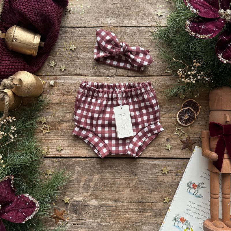 Mulberry Check Bloomers