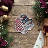 Mulberry Check Breast Pads