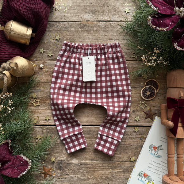 Mulberry Check Harem Leggings
