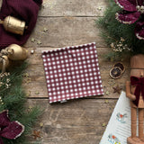 Mulberry Check Printed Snood
