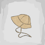 Ditsy Meadow Summer Brimmed Sun Hat