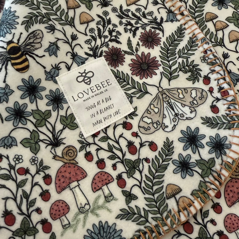 Nature's Pace Eco Fleece Pram Blanket