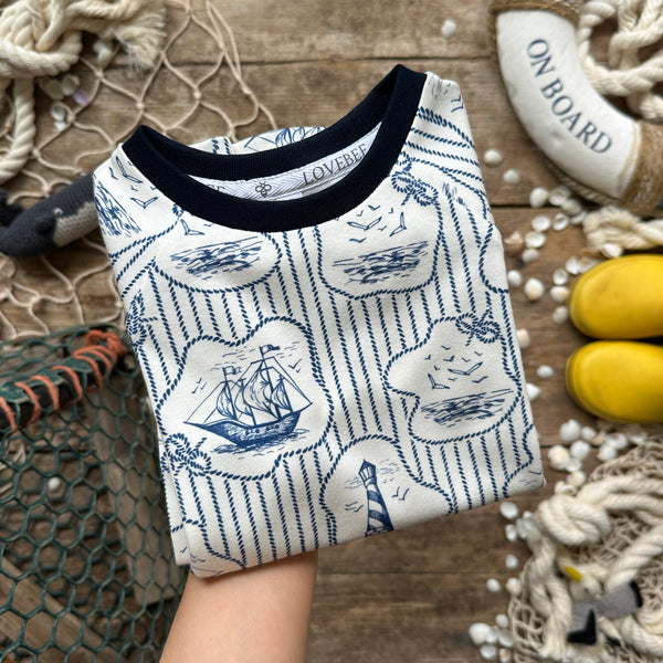 Nautical Knots T-Shirt | Long Sleeve