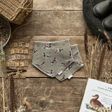 Olive Mallard Dribble Bib