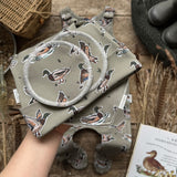 Olive Mallard Knotted Hats