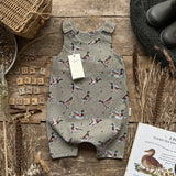 Olive Mallard Short Romper