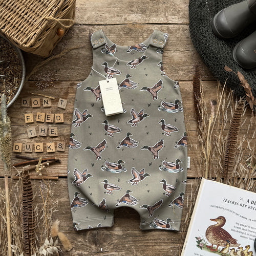 Olive Mallard Short Romper