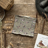 Olive Mallard Printed Snood