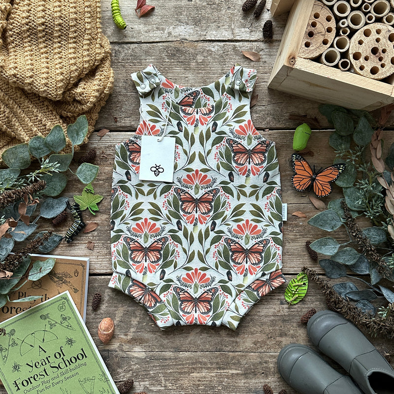 Life Of A Monarch Bloomer Romper