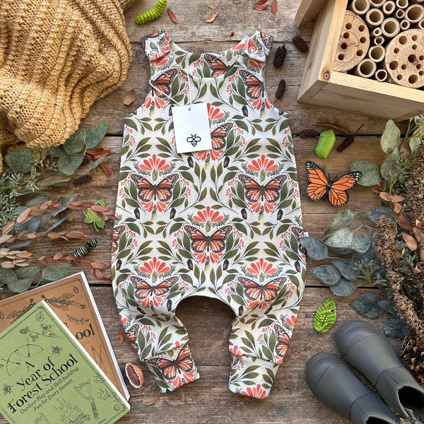 Life Of A Monarch Long Romper | Ready To Post