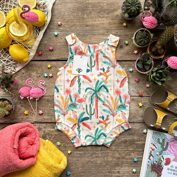 Palm Springs Bloomer Romper | Ready To Post